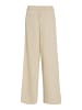 Vila Wide Leg Hose in Sandshell