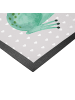 Mr. & Mrs. Panda Bodenvorleger Frosch Liebe ohne Spruch in Grau Pastell