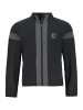 JP1880 Softshelljacke in schwarz