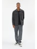 Matinique Overshirts MAdamo Gerade Passform in Medium Grey Melange