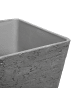 Beliani 2-tlg Outdoor Blumentopf DELOS in Grau