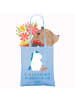 Mr. & Mrs. Panda ToteBag Angst vor Dunkelheit überwinden mit Spruch in Sky Blue
