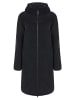 elkline Cord Wintermantel Dublin lang oversize in anthra - black