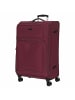 D&N Travel Line 9204 - 4-Rollen-Trolley L 76 cm (grau) in lila