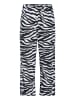 Kaffe Casual Hose KAdacia Loose fit in Black/Chalk Animal Print