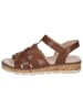Caprice Sandale in COGNAC NAPPA