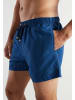 Bugatti Badeshorts Amalfi in blau-mittel-uni