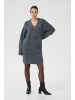 Kaffe Strickpullover KAtrudy Oversize fit in Dark Grey Melange
