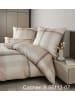 Janine Janine Interlock-Jersey-Bettwäsche Carmen S in braun beige
