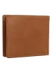 Greenburry Tornado Geldbörse RFID Schutz Leder 12 cm in peanut brown