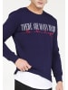 PLUS EIGHTEEN Herren Sweater in Marine
