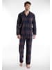 Tom Tailor Pyjama Rhodos in braun-dunkel-Karo