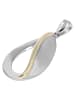 Adeliás Damen Anhänger Tropfen aus 925 Silber in silber