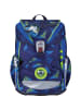 DerDieDas derdiedas Schulranzen Set 5-tlg. ErgoFlex Light LED Moon Mission in blau
