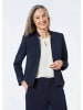 GOLDNER Blazer mit Stehkragen in marine
