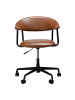 ebuy24 Bürostuhl Rover Hellbraun 62 x 59 cm