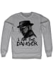 Breaking Bad Pullover "I Am The Danger Sweatshirt" in Grau
