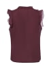 Marie Lund Blusentop in aubergine