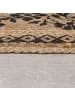 KADIMA DESIGN Nachhaltiger Jute-Teppich mit floralem Druck