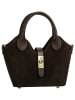 Forty degrees Handtasche BELTRAVA - S echt Leder in dunkelbraun