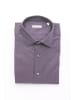 ROBERT FRIEDMAN Burgund Baumwolle Herren Hemd