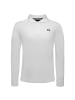 La Martina Langarm-Poloshirt XMP004 XT in weiss
