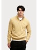 Superdry Sweatshirt 'HALF ZIP' in beige