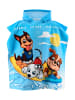Paw Patrol Badeponcho Kinder Jungen 55x110 cm mit Kapuze in Blau