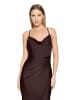 Vera Mont Abendkleid figurbetont in Dark Maroon