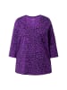 Ulla Popken Longshirt in lila