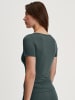 Calida T-Shirt in deep emerald green