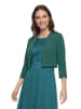 Vera Mont Bolero-Jacke mit Kellerfalten in Dark Emerald