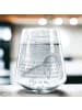 Mr. & Mrs. Panda Glas Igel Maronen mit Spruch in Transparent