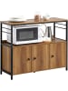 SoBuy Sideboard in Braun - (B)100 x (H)80 x (T)38cm