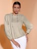 creation L Sweatshirt in sand-silberfarben