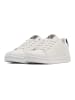 Hummel Schnürsenkel Sneaker Court Line Lebensstil Erwachsene in WHITE/BLACK