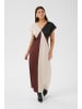 CULTURE Kleid CUannabelle Fitted in Zinfandel/Fog/Black