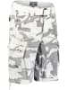 Geographical Norway Short "Panoramique New Camo Men 063" in Weiß