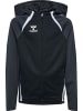 Hummel Reißverschluss Jacke Daumenlöcher Hmllead Kinder in BLACK/ASPHALT