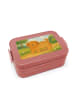 Mr. & Mrs. Panda Snackbox Hund Flauschig Design ohne Spruch in Rot Pastell