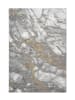 Vivorum Wohnzimmer Kurzflor Teppich Mineral 425 in gold