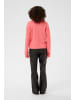 Kaffe Strickpullover KAjolanda Loose fit in Sun Kissed Coral Melange