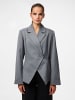 Pieces Blazer in Grey Pinstripe