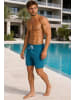 Reichstadt Herren Regular Fit Shorts Mid Waist in Blue