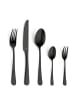 Kuppels 30-tlg. Besteckset DELIA in schwarz
