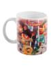 United Labels Gelini Tasse - Brotzeit - Kaffeetasse aus Keramik 320 ml in Mehrfarbig