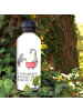 Mr. & Mrs. Panda Trinkflasche Pinguin mit Kind mit Spruch in Weiß
