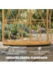 Outsunny Balkontisch in Teak 50L x 50B x 47,5H cm