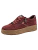Tamaris WIDE FIT Sneaker in MERLOT