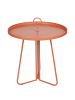 Butlers Beistelltisch PORTER mit Griff in Orange / Rot
